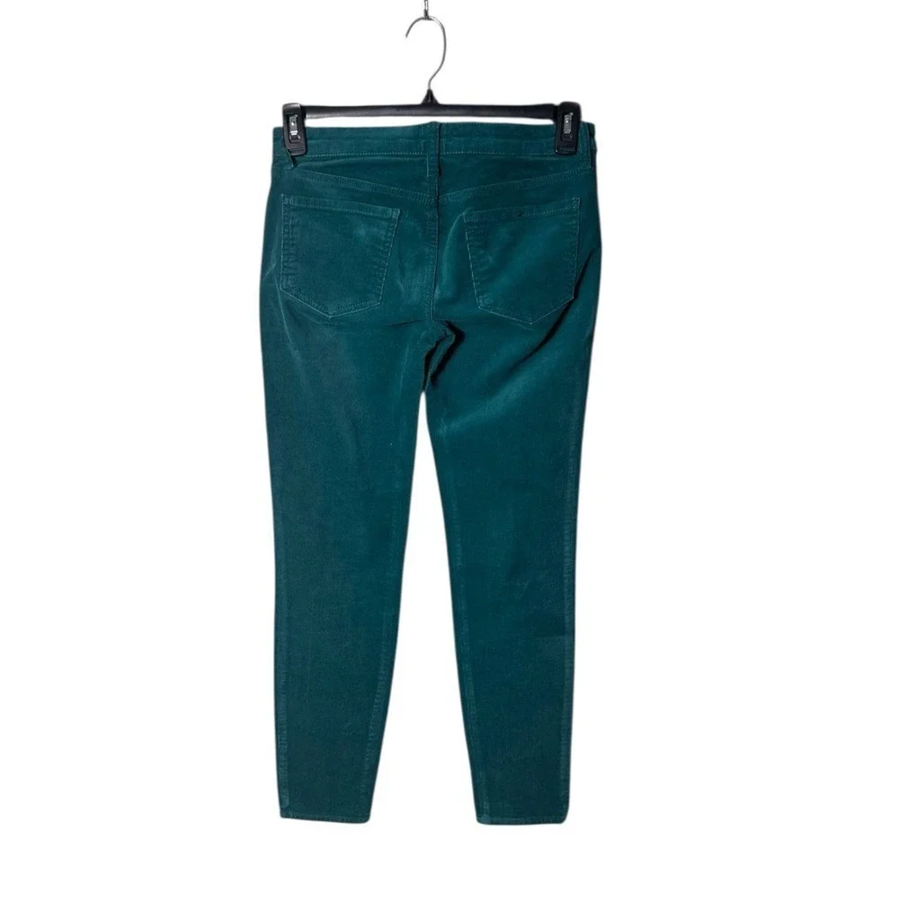 Edyson‎ Womens Velvet Pants Size 27 Festival Preppy Velour Fairy Grunge Low Rise